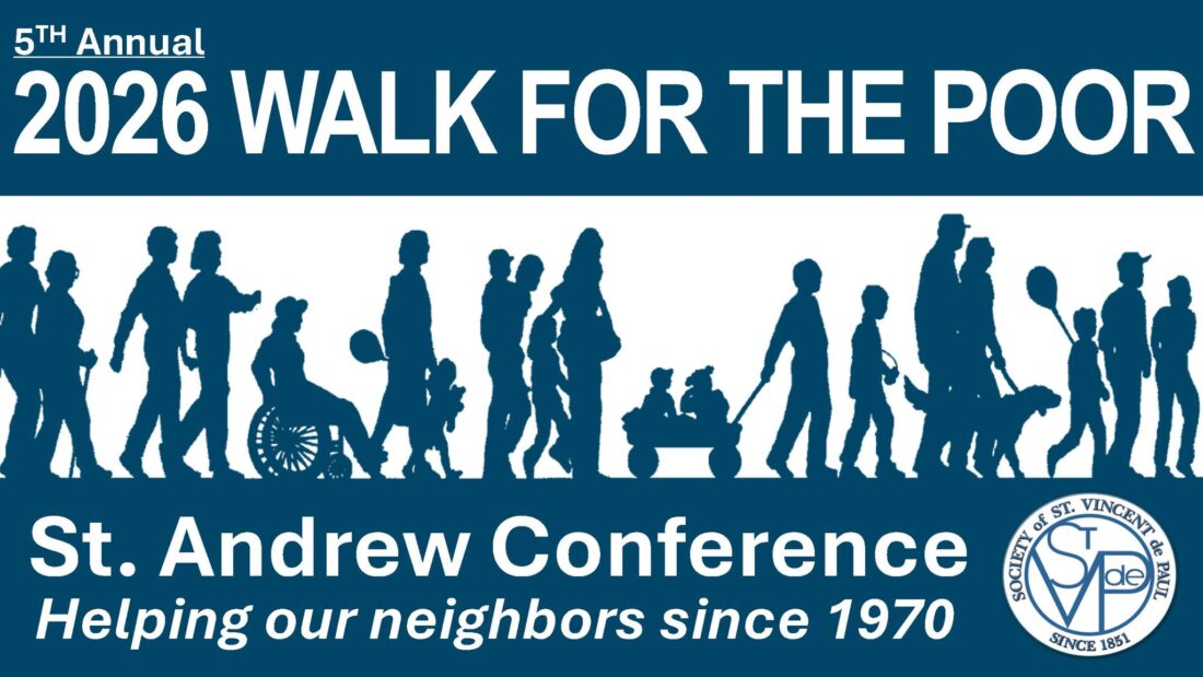 Walk for the Poor fundraiser steps off Feb. 21